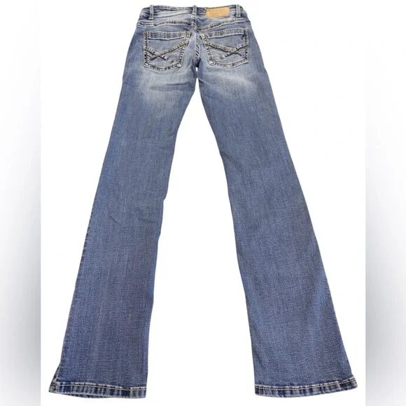 BKE Aiden Bootleg Denim Jeans 27 X 34 - Picture 2 of 11